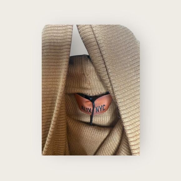 Alix NYC Carder Bodysuit in Cognac Size Small NWT - Picture 8 of 10